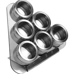 Vaisselle Et Accessoires De Table<Gifi 6 pots à épices avec support aimanté