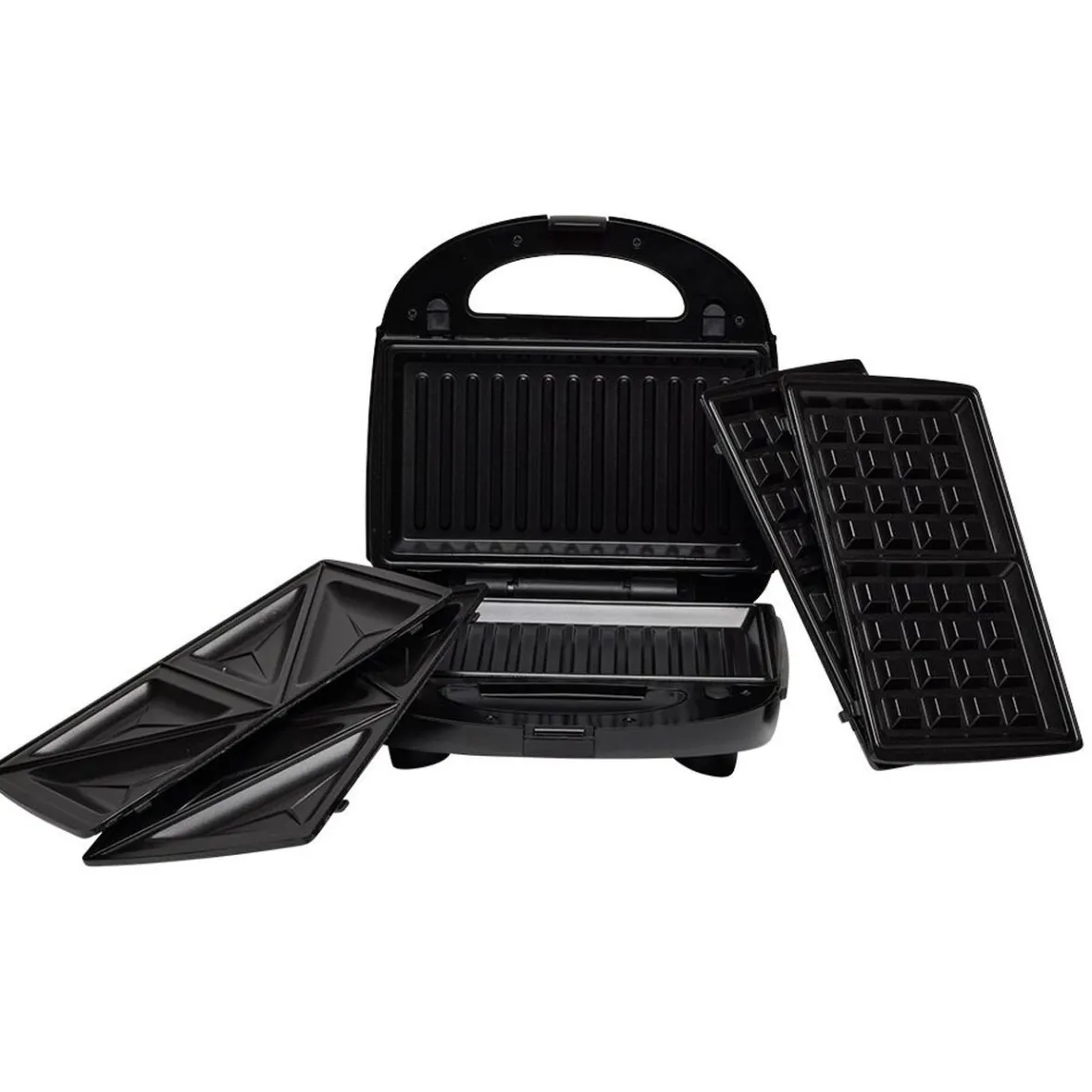 Petit Électroménager<Gifi Appareil à croque monsieur 3en1 gaufre et grill 750W