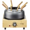 Petit Électroménager<Gifi Appareil à fondue sur socle en bambou 800W