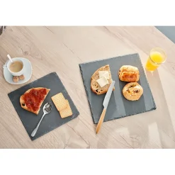 Vaisselle Et Accessoires De Table<Gifi Assiette à dessert ardoise carrée