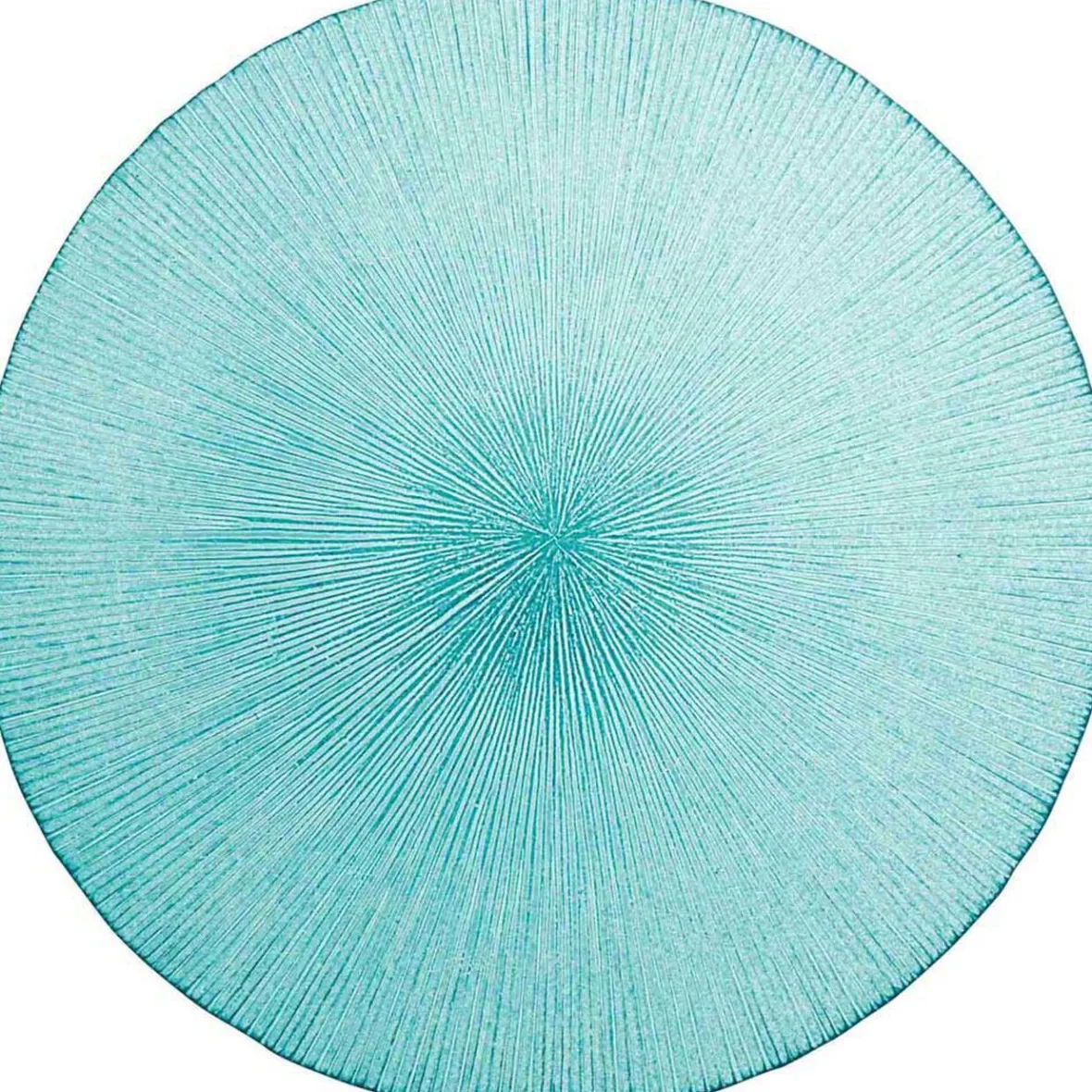 Vaisselle Et Accessoires De Table<Gifi Assiette à dessert bleue verre strié