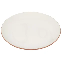 Gifi Assiette à dessert en porcelaine extérieur coloré| Vaisselle Et Accessoires De Table