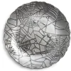Gifi Assiette à dessert en verre gris Halloween Ø21cm| Vaisselle Et Accessoires De Table