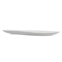 Gifi Assiette à dessert forme feuille blanche| Vaisselle Et Accessoires De Table