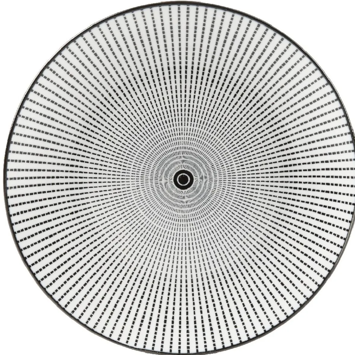 Vaisselle Et Accessoires De Table<Gifi Assiette à dessert Helsinki décor noir blanc x4