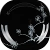 Vaisselle Et Accessoires De Table<Gifi Assiette à dessert Luminarc noir design asiatique Ming White