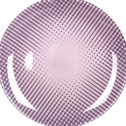 Gifi Assiette à dessert Luminarc violet Funky Dots| Vaisselle Et Accessoires De Table