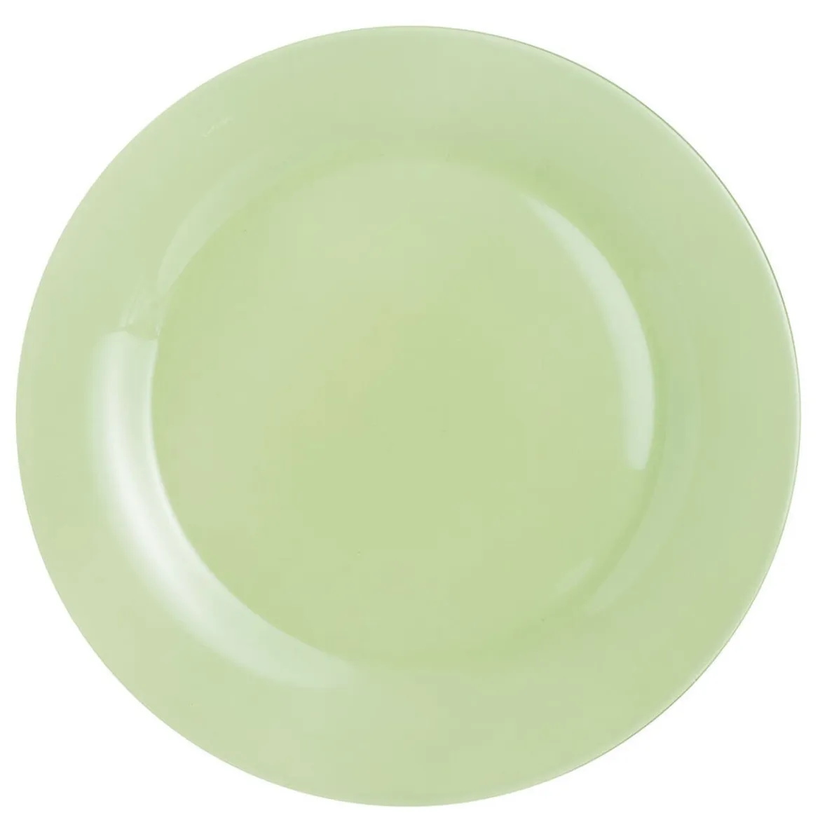 Gifi Assiette à dessert Luminarc verte amande Zana| Vaisselle Et Accessoires De Table