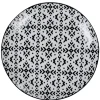 Vaisselle Et Accessoires De Table<Gifi Assiette à dessert motif berbère noir et blanc