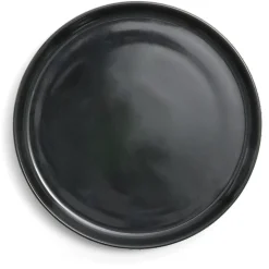 Vaisselle Et Accessoires De Table<Gifi Assiette à dessert Oslo en grès noir Ø20cm