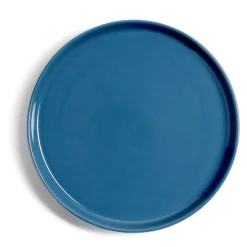 Vaisselle Et Accessoires De Table<Gifi Assiette à dessert Oslo en grès bleu Ø20cm
