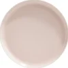 Gifi Assiette à dessert Oslo porcelaine rose uni| Vaisselle Et Accessoires De Table