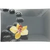 Vaisselle Et Accessoires De Table<Gifi Assiette à dessert rectangulaire motif galet et fleur