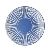 Vaisselle Et Accessoires De Table<Gifi Assiette à dessert Rio en faïence bleu et blanc Ø19cm