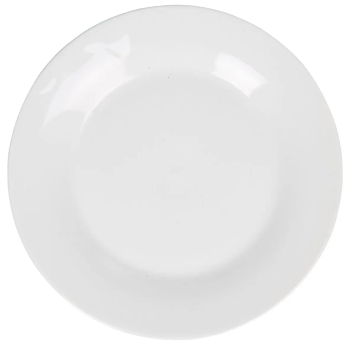 Gifi Assiette à dessert ronde blanche| Vaisselle Et Accessoires De Table