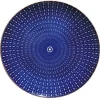 Gifi ASSIETTE À DESSERT RONDE BLEU ET BLANC| Vaisselle Et Accessoires De Table