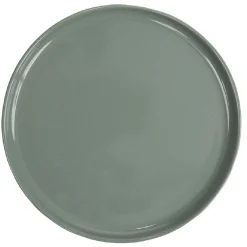 Gifi Assiette à dessert ronde Nordic porcelaine vert| Vaisselle Et Accessoires De Table