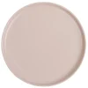 Gifi Assiette à dessert ronde Nordic porcelaine rose| Vaisselle Et Accessoires De Table