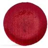 Gifi Assiette à dessert ronde rouge Ø21cm verre| Vaisselle Et Accessoires De Table