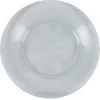 Gifi Assiette à dessert ronde transparente striée| Vaisselle Et Accessoires De Table