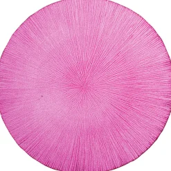 Vaisselle Et Accessoires De Table<Gifi Assiette à dessert rose verre strié
