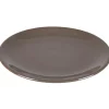 Gifi Assiette à dessert taupe| Vaisselle Et Accessoires De Table