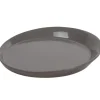 Gifi Assiette à dessert taupe| Vaisselle Et Accessoires De Table