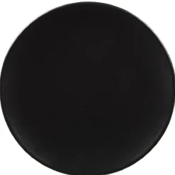 Gifi Assiette à dessert uni noir| Vaisselle Et Accessoires De Table