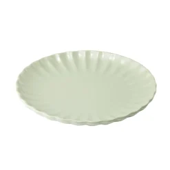 Vaisselle Et Accessoires De Table<Gifi Assiette à dessert Venise en faïence verte Ø20cm