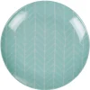 Gifi Assiette à dessert vert d'eau collection Crazy| Vaisselle Et Accessoires De Table