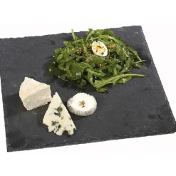 Gifi Assiette ardoise carrée| Vaisselle Et Accessoires De Table