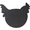 Gifi Assiette ardoise poule grand modèle| Vaisselle Et Accessoires De Table
