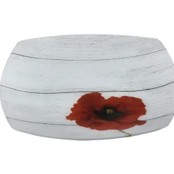 Vaisselle Et Accessoires De Table<Gifi Assiette carrée plate coquelicot flower x4