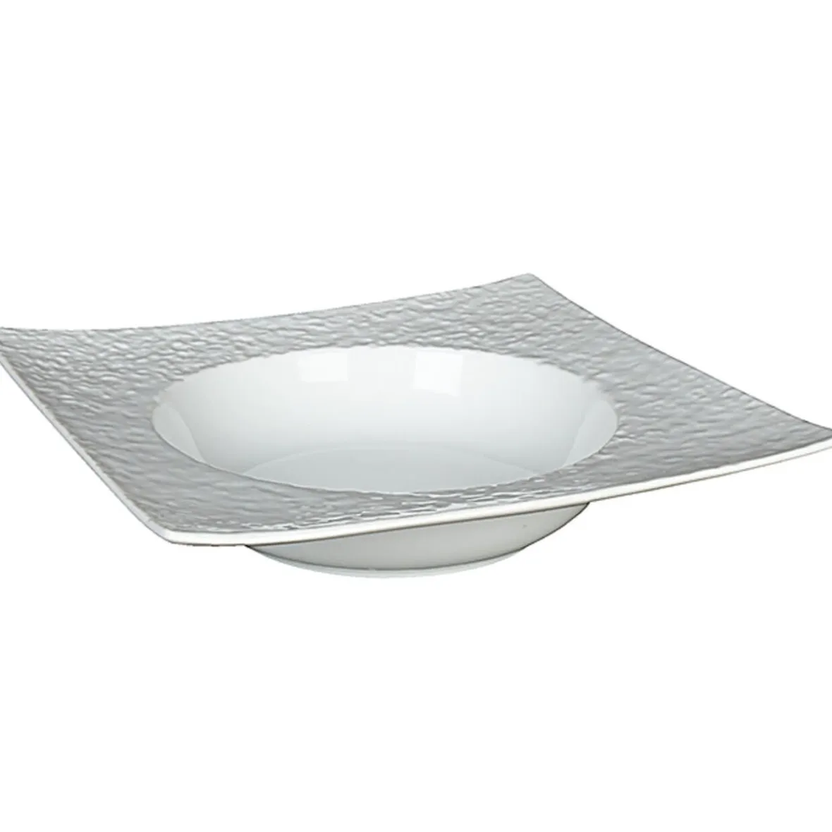 Vaisselle Et Accessoires De Table<Gifi Assiette creuse blanche carrée