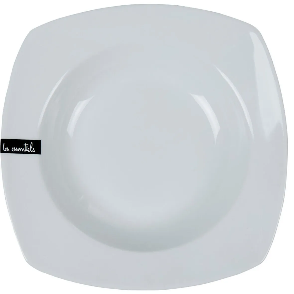 Vaisselle Et Accessoires De Table<Gifi Assiette creuse carrée blanche Les essentiels