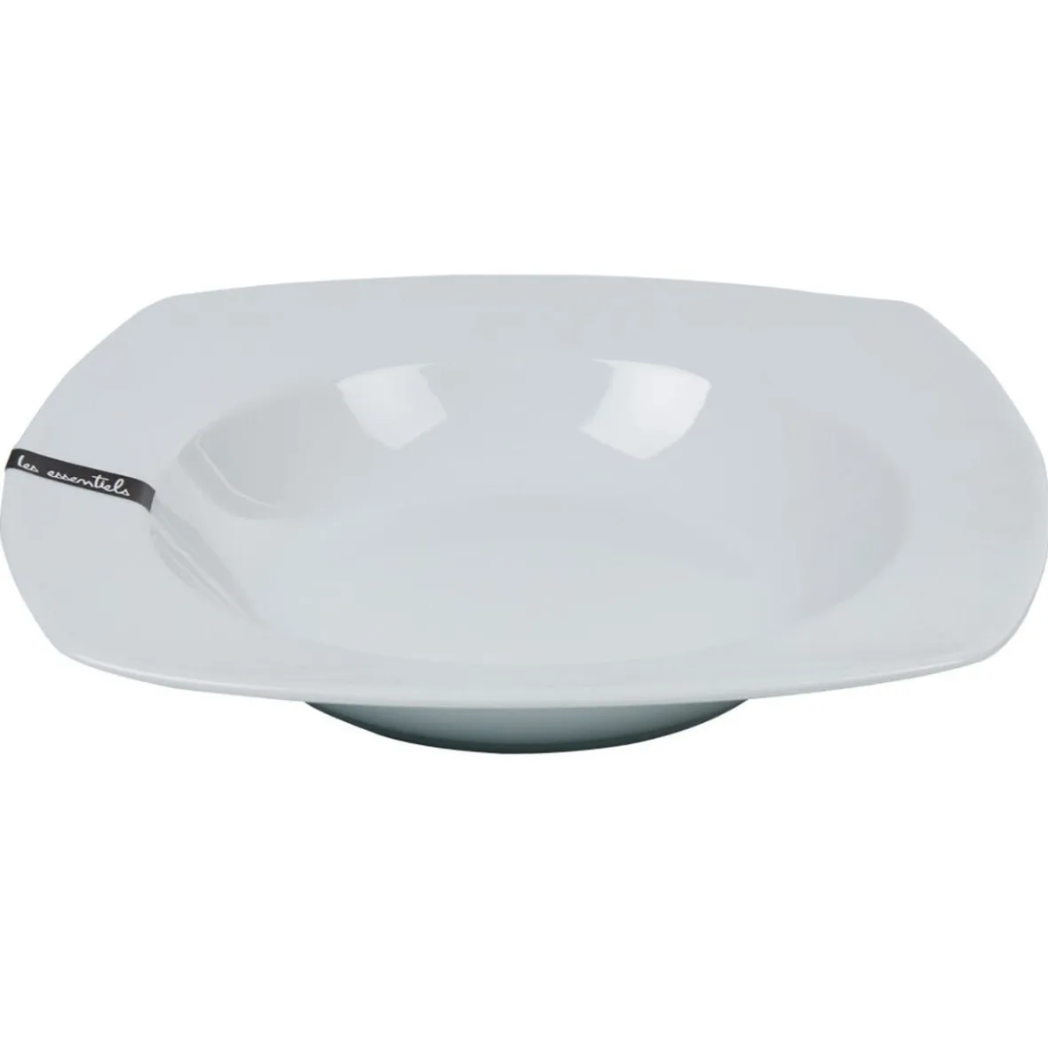 Vaisselle Et Accessoires De Table<Gifi Assiette creuse carrée blanche Les essentiels
