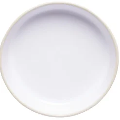 Gifi Assiette creuse en faïence blanc avec liseré crème| Vaisselle Et Accessoires De Table