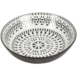 Vaisselle Et Accessoires De Table<Gifi Assiette creuse en porcelaine motif intérieur et extérieur coloré