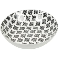 Vaisselle Et Accessoires De Table<Gifi Assiette creuse en porcelaine motif intérieur et extérieur coloré