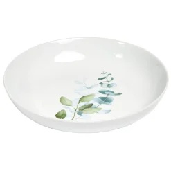 Gifi Assiette creuse en porcelaine blanche| Vaisselle Et Accessoires De Table