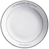 Gifi Assiette creuse Le plat du jour| Vaisselle Et Accessoires De Table