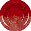Gifi Assiette creuse Luminarc rouge Flowerfield| Vaisselle Et Accessoires De Table