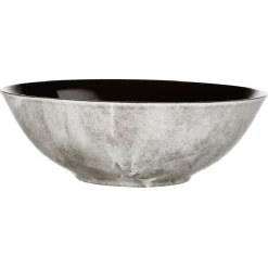 Gifi Assiette creuse motif marbre gris| Vaisselle Et Accessoires De Table
