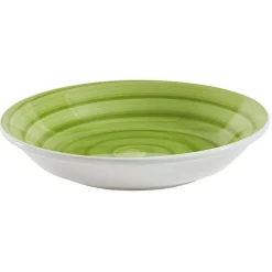 Gifi Assiette creuse ronde déco spirale Ø21 cm| Vaisselle Et Accessoires De Table