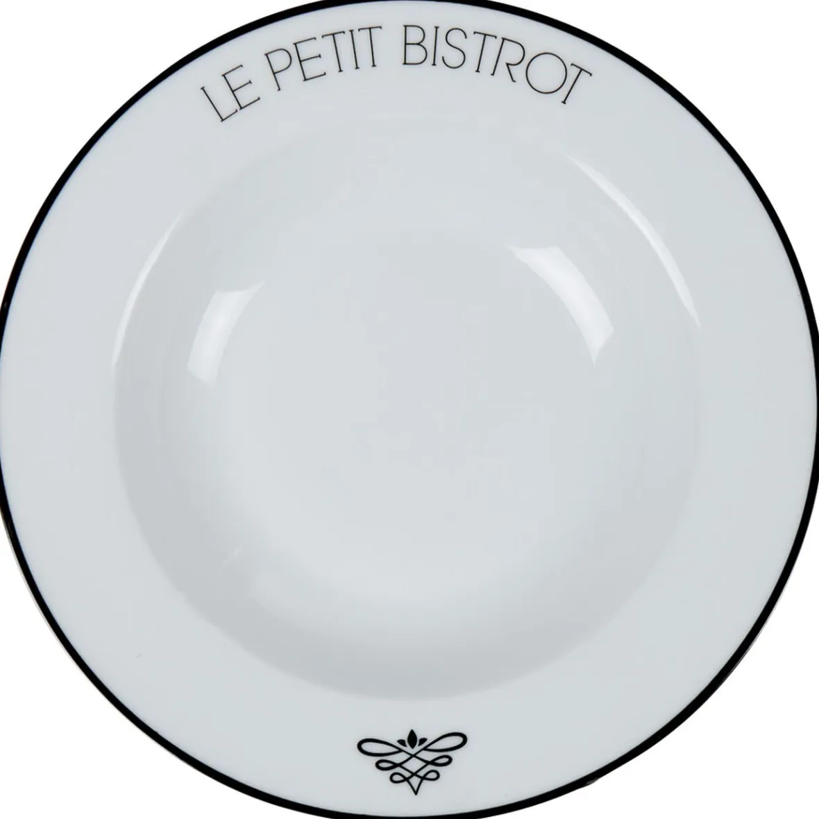Gifi Assiette creuse ronde Le petit bistrot| Vaisselle Et Accessoires De Table