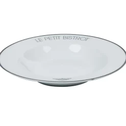 Gifi Assiette creuse ronde Le petit bistrot| Vaisselle Et Accessoires De Table