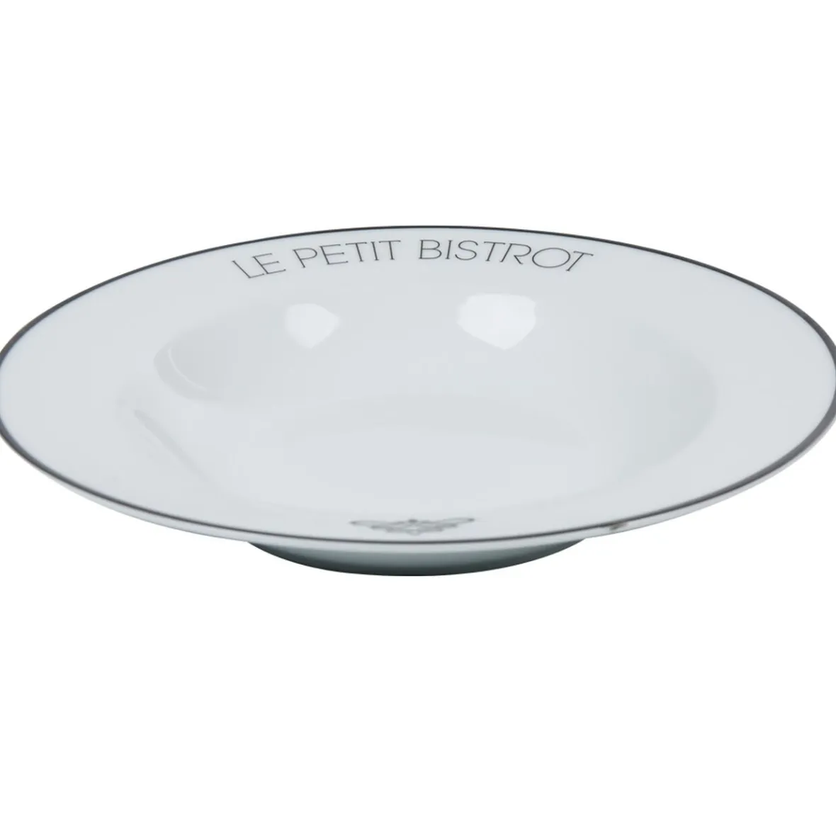 Gifi Assiette creuse ronde Le petit bistrot| Vaisselle Et Accessoires De Table
