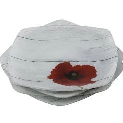 Gifi Assiette dessert coquelicot flower| Vaisselle Et Accessoires De Table