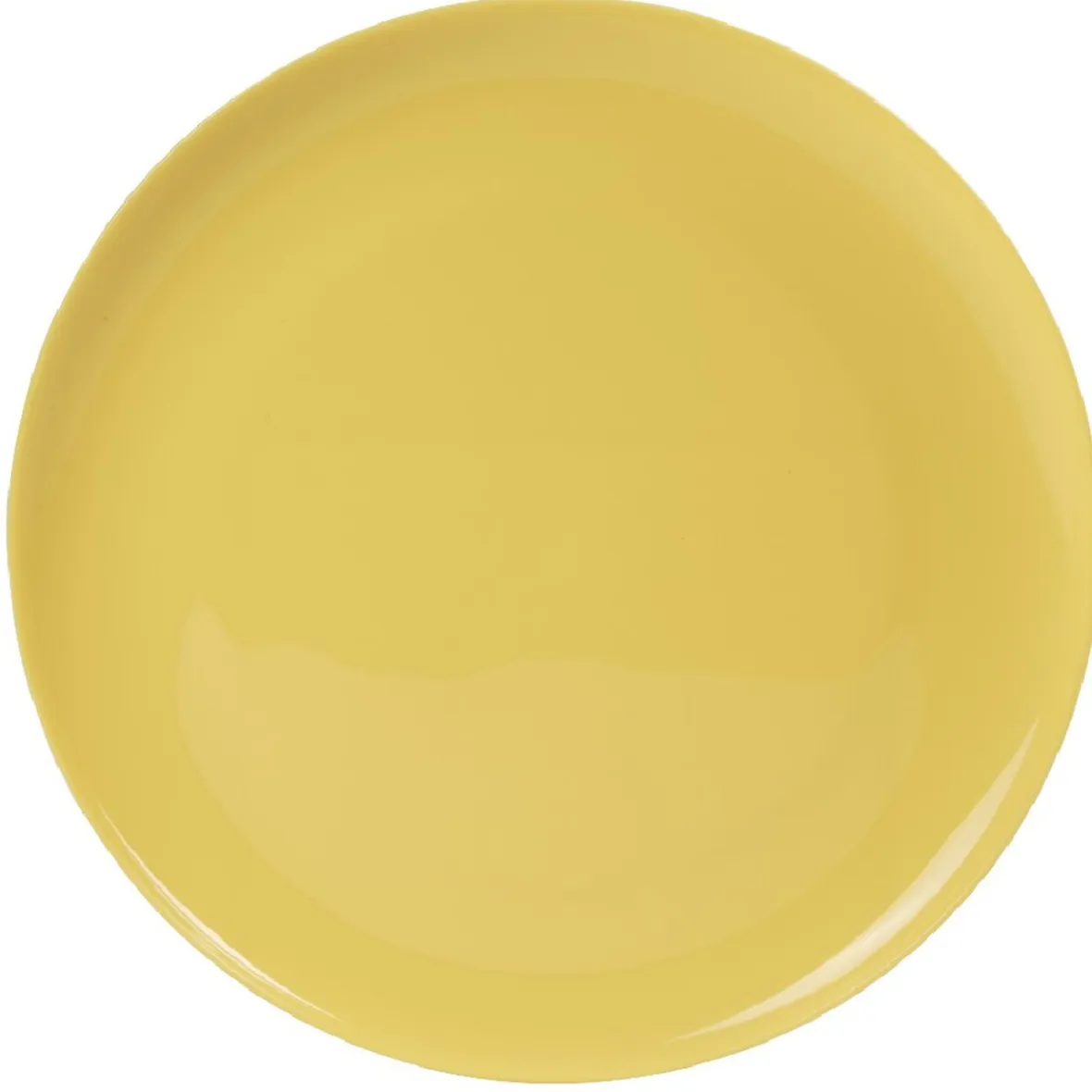 Gifi Assiette en plastique couleur unie x 4| Vaisselle Et Accessoires De Table