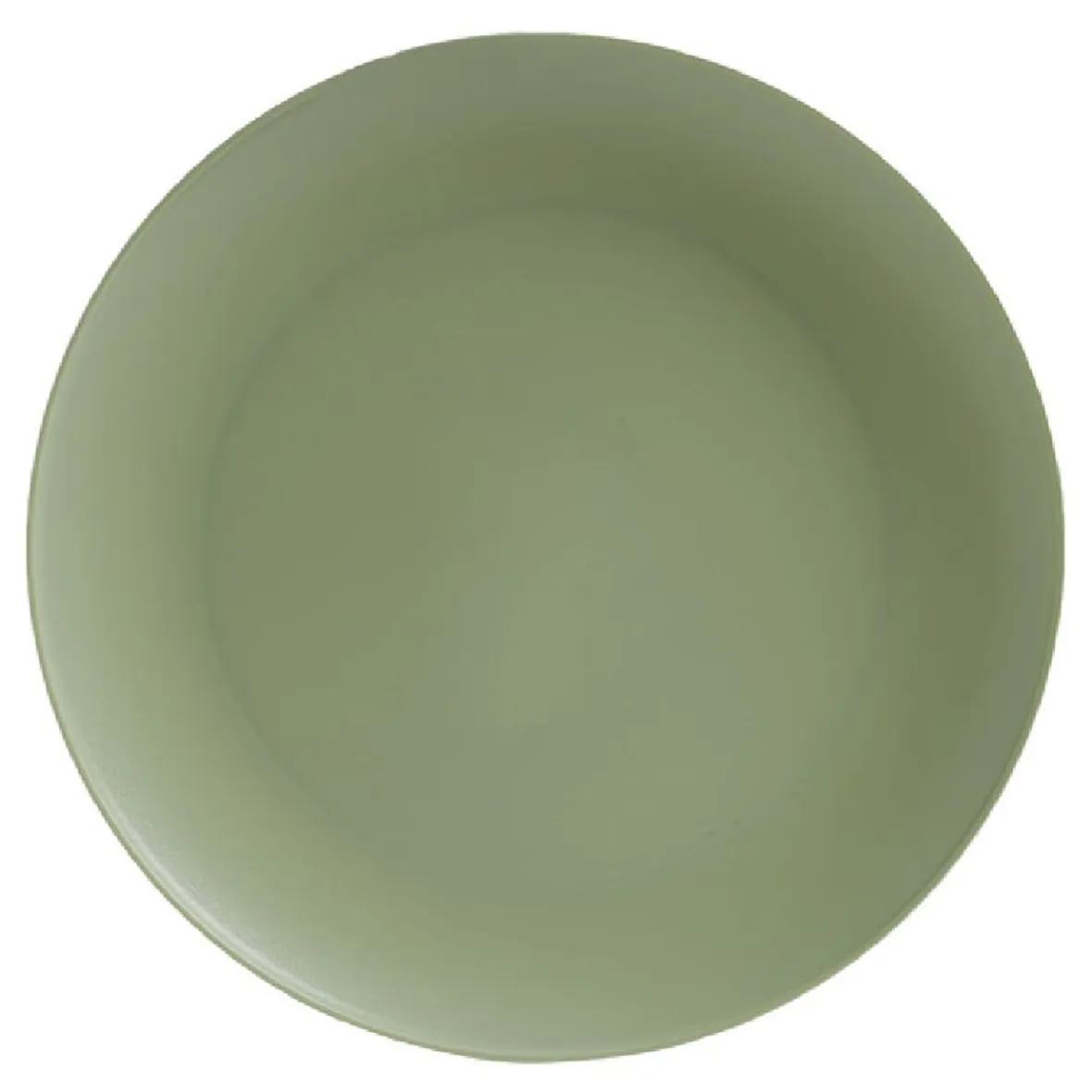 Gifi Assiette plastique réutilisable uni Ø23,5xH2cm| Vaisselle Et Accessoires De Table
